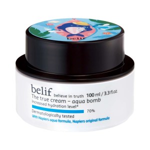 belif The True Cream Aqua Bomb Hydrating Moisturizer With Squalane 3.3 oz / 100 mL Limited Edition
