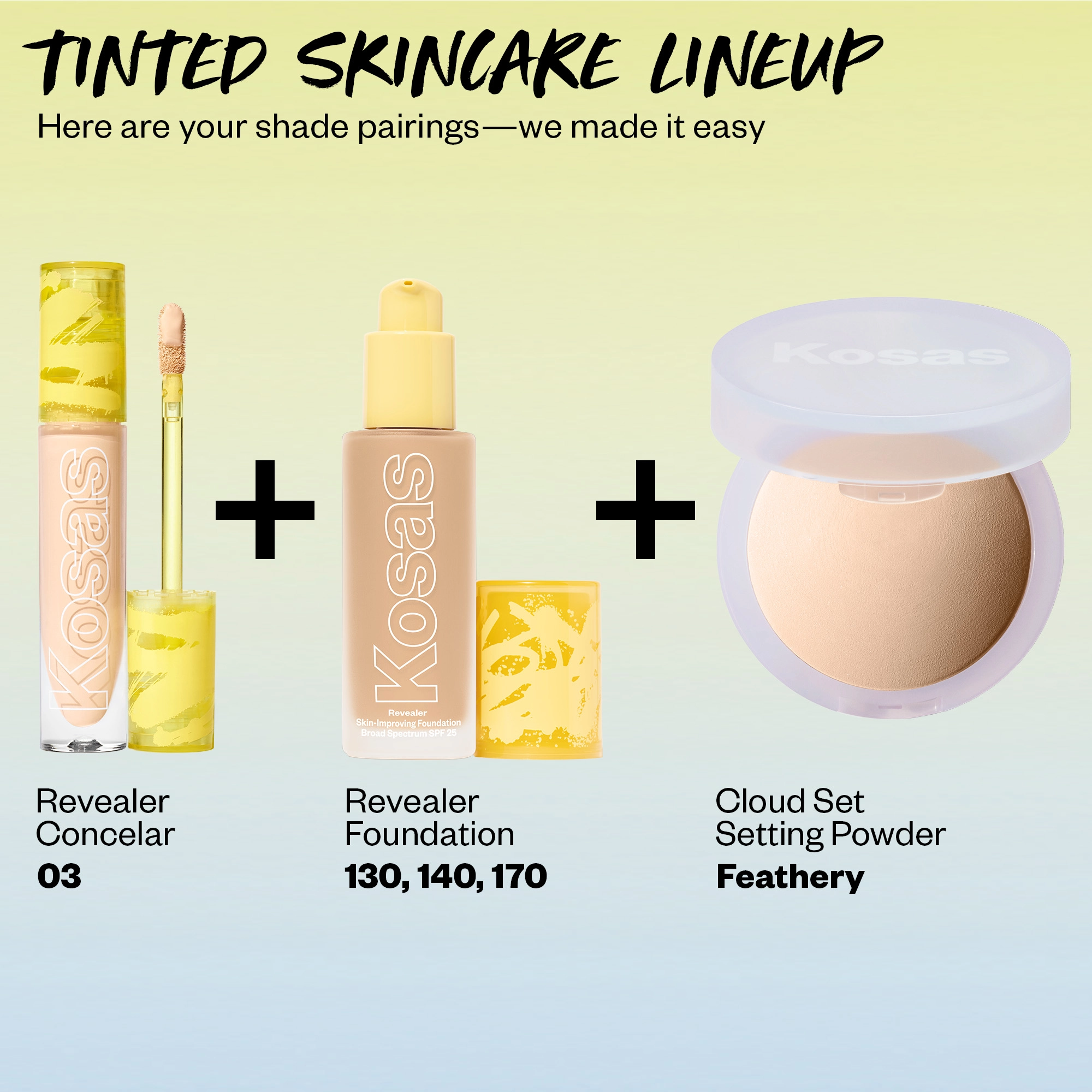 Kosas Mini Revealer Super Creamy + Brightening Concealer and Daytime Eye Cream Tone 03 W - Image 5