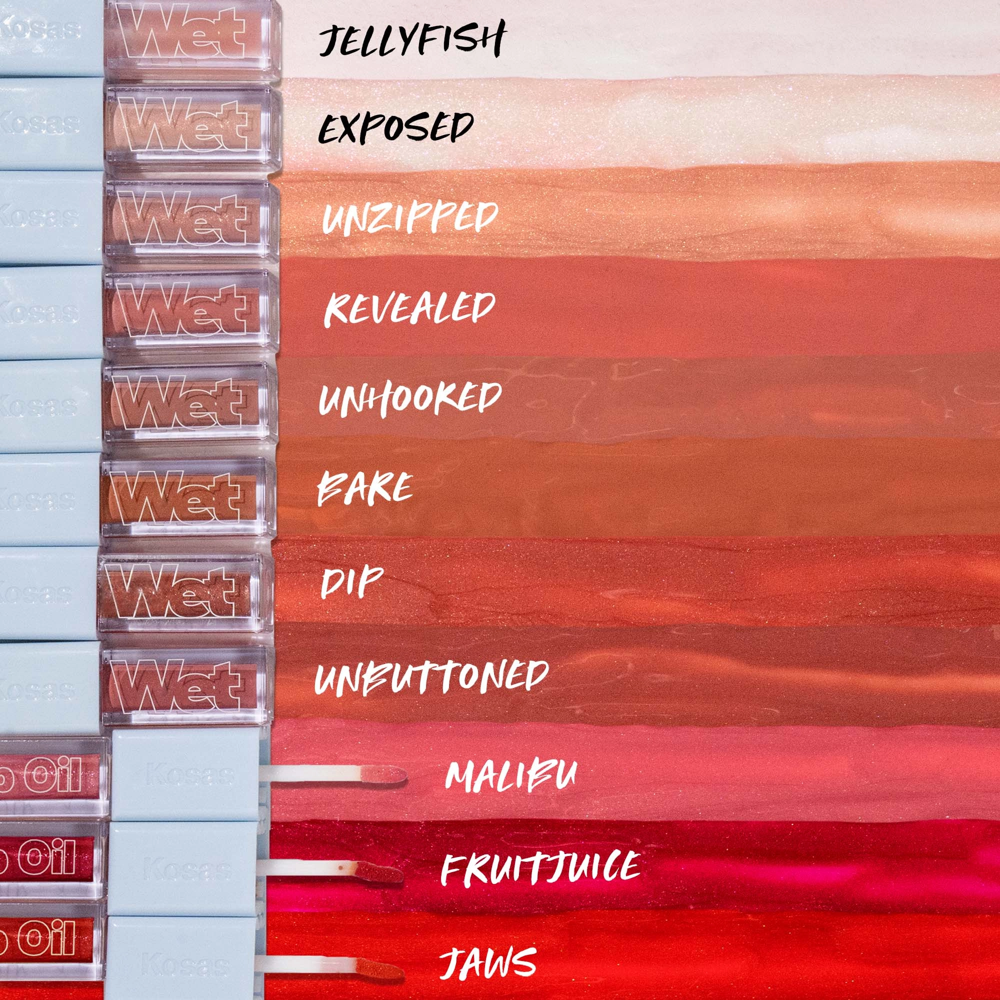 Kosas Wet Lip Oil Plumping Treatment Gloss - Color: Exposed - Image 9