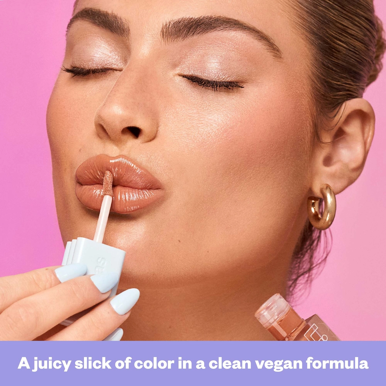 Kosas Wet Lip Oil Plumping Treatment Gloss - Color: Bare - Image 10