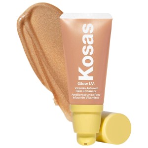 Kosas Glow I. V. Vitamin-Infused Skin Illuminating Enhancer Color: Boost - pearly medium rose gold