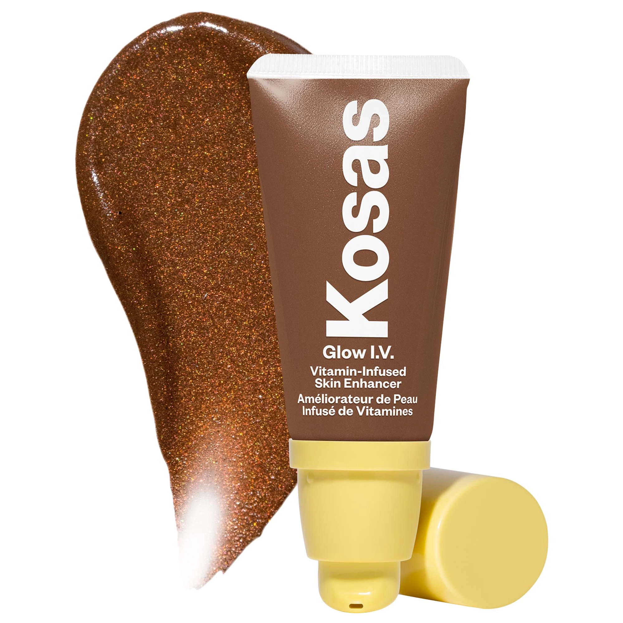 Kosas Glow I. V. Vitamin-Infused Skin Illuminating Enhancer Color: Revitalize - pearly deep bronze