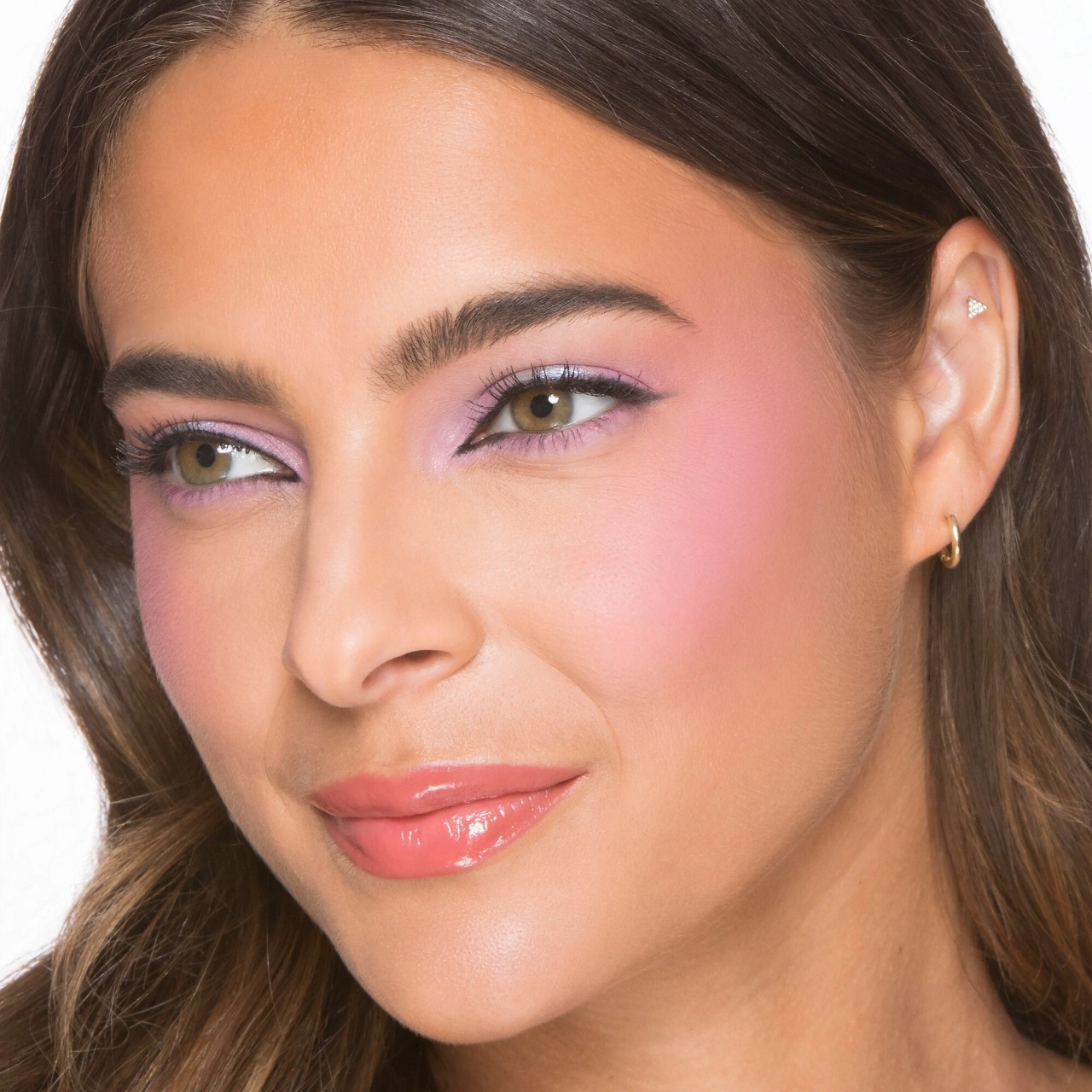 Too Faced Cloud Crush Blurring Blush - Candy Clouds (Cool Soft Pink) Vegan Pressed Powder - Image 3