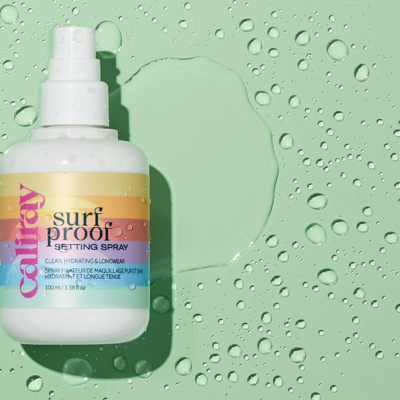 Caliray Surfproof Hydrating Setting Spray with Niacinamide - 3.4 oz / 100 mL - Natural Finish - Image 9