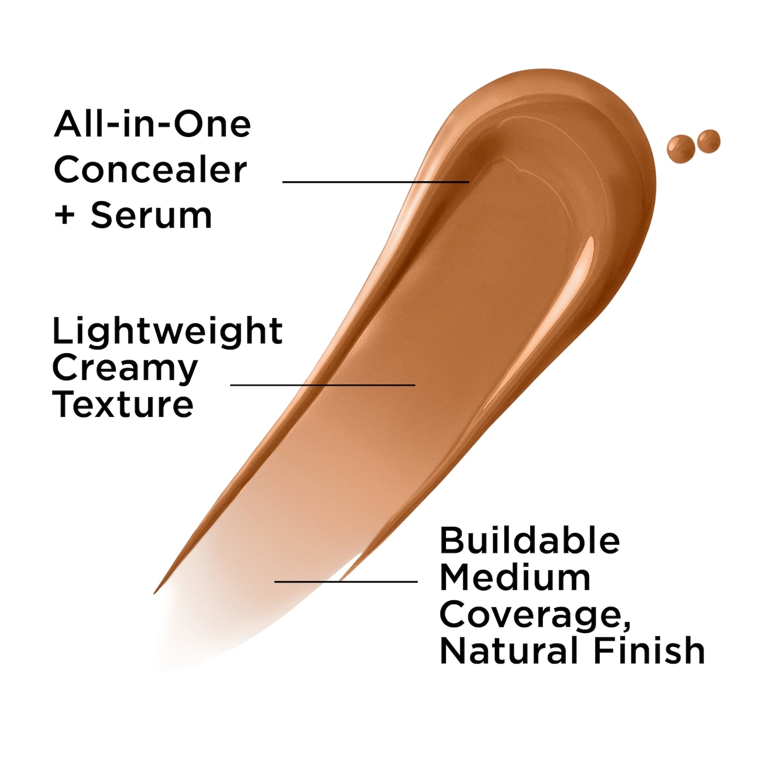 IT Cosmetics Bye Bye Dark Spots Concealer + Serum with Niacinamide & Hyaluronic Acid, Color: Tan Warm 44 - Image 3