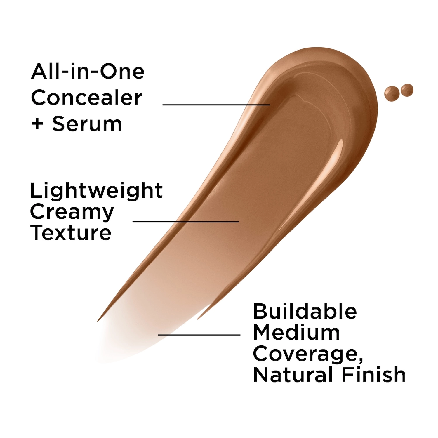 IT Cosmetics Bye Bye Dark Spots Concealer + Serum with Niacinamide & Hyaluronic Acid Color: Rich Cool 50 - Image 3