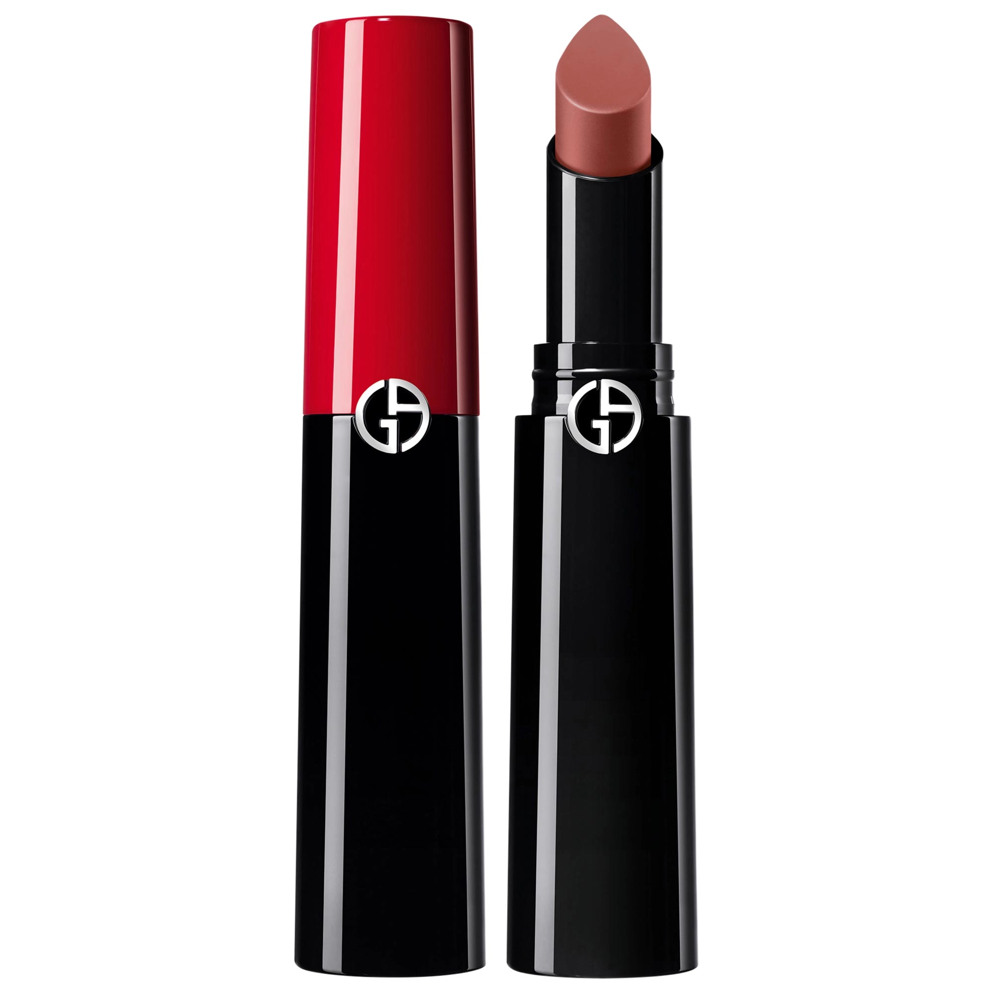 Armani Beauty Lip Power Satin Long Lasting Lipstick Color: 107 Sensual - Soft Beige