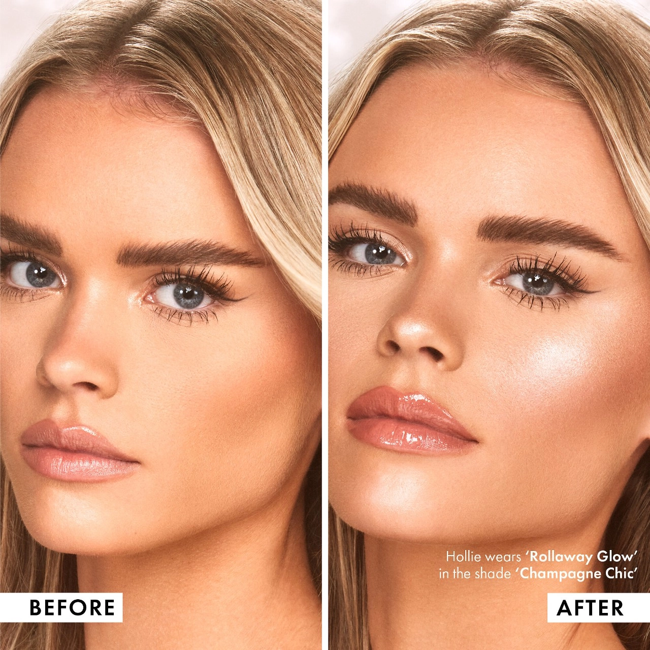 Iconic London Rollaway Glow Highlighter - Champagne Chic - Image 3