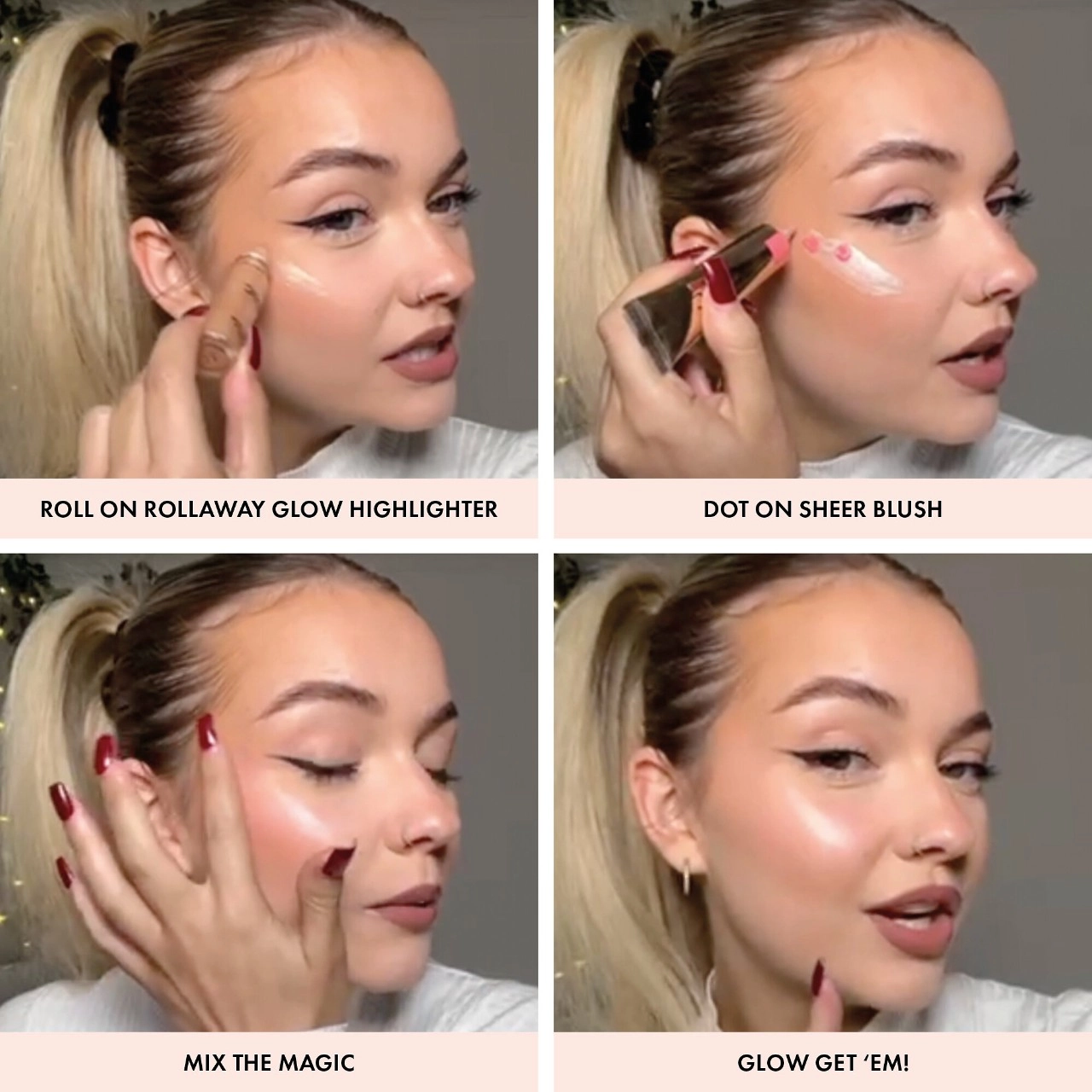 Iconic London Rollaway Glow Highlighter - Champagne Chic - Image 6