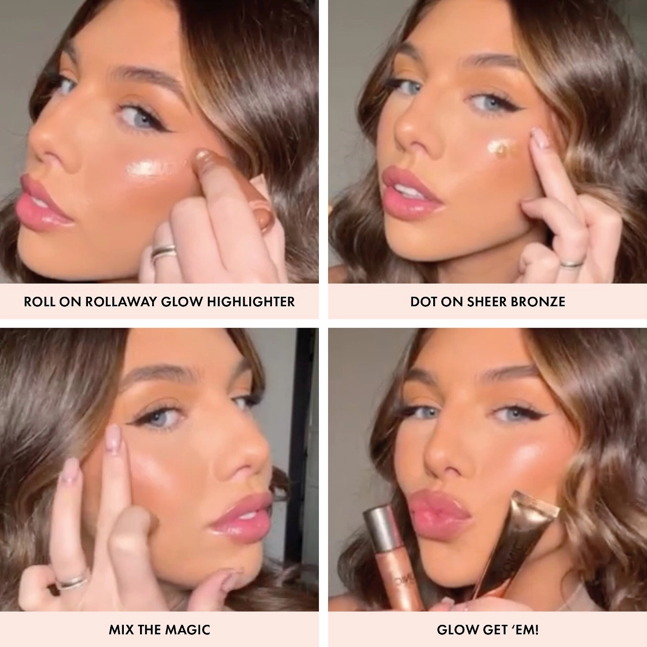 Iconic London Rollaway Glow Highlighter - Champagne Chic - Image 7