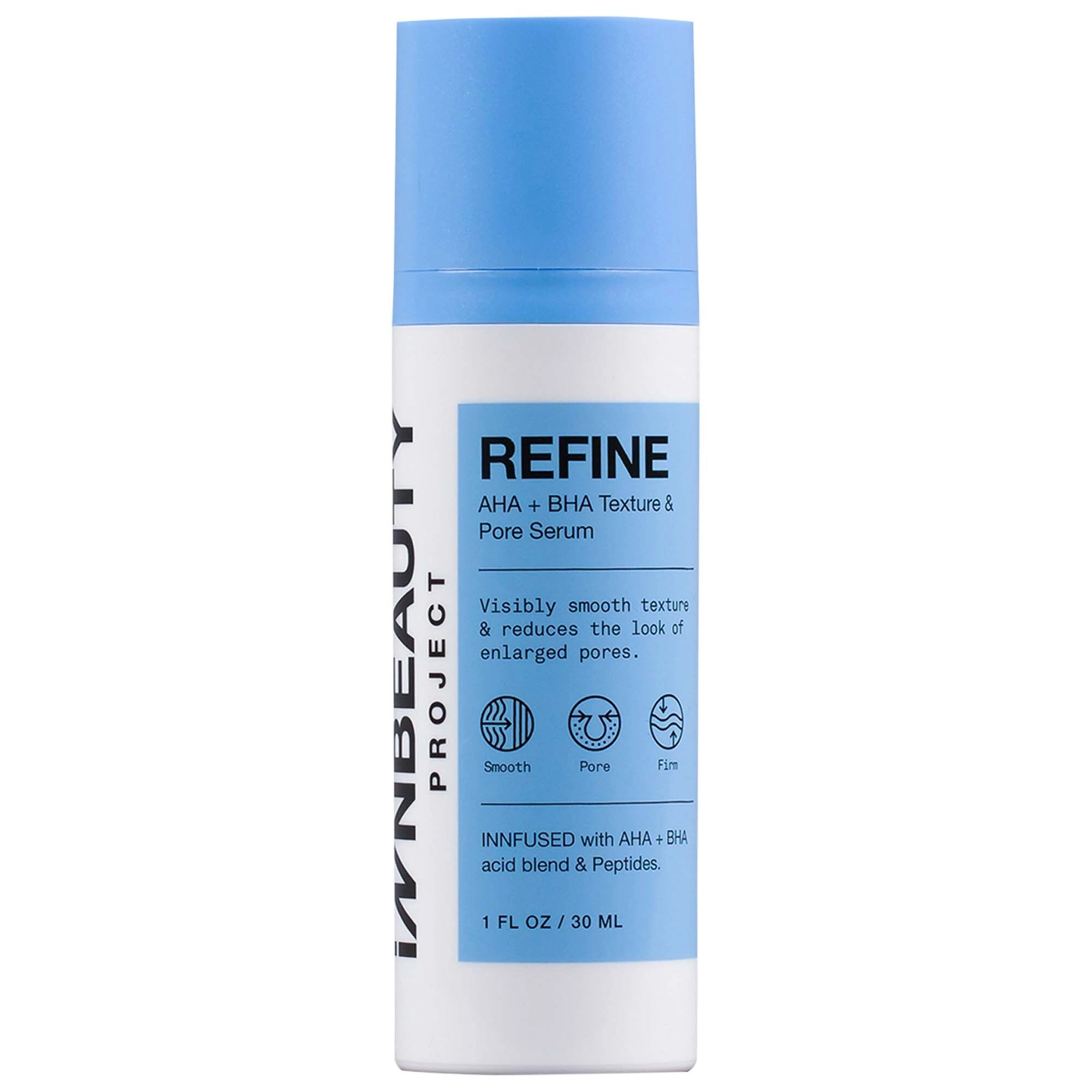 iNNBEAUTY PROJECT Refine AHA + BHA Texture & Pore Serum 1 oz / 30 mL
