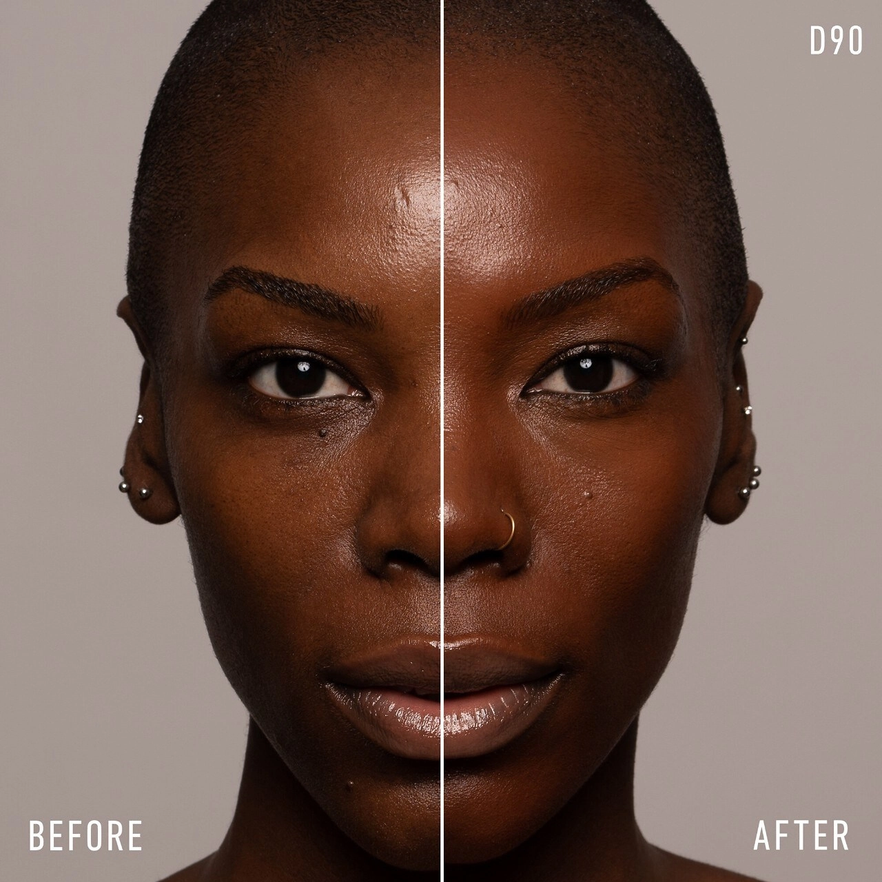 KVD Beauty Good Apple Non-Comedogenic Full-Coverage Serum Foundation Color: Deep 090 - Image 2