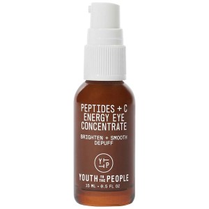 Youth To The People Peptides + C Energy Eye Concentrate with Vitamin C and Caffeine - 0.5 oz / 15 mL - Vegan