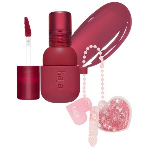 Kaja Jelly Charm Glazed Lip Stain & Blush With Keychain - Color: 02 Squeeze Guava