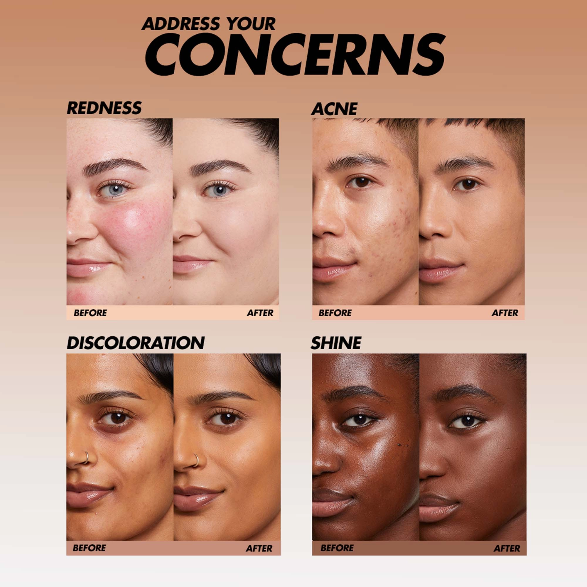 HD Skin Matte Velvet Undetectable Longwear Blurring Powder Foundation - 3Y52 Warm Chesnut - Image 5