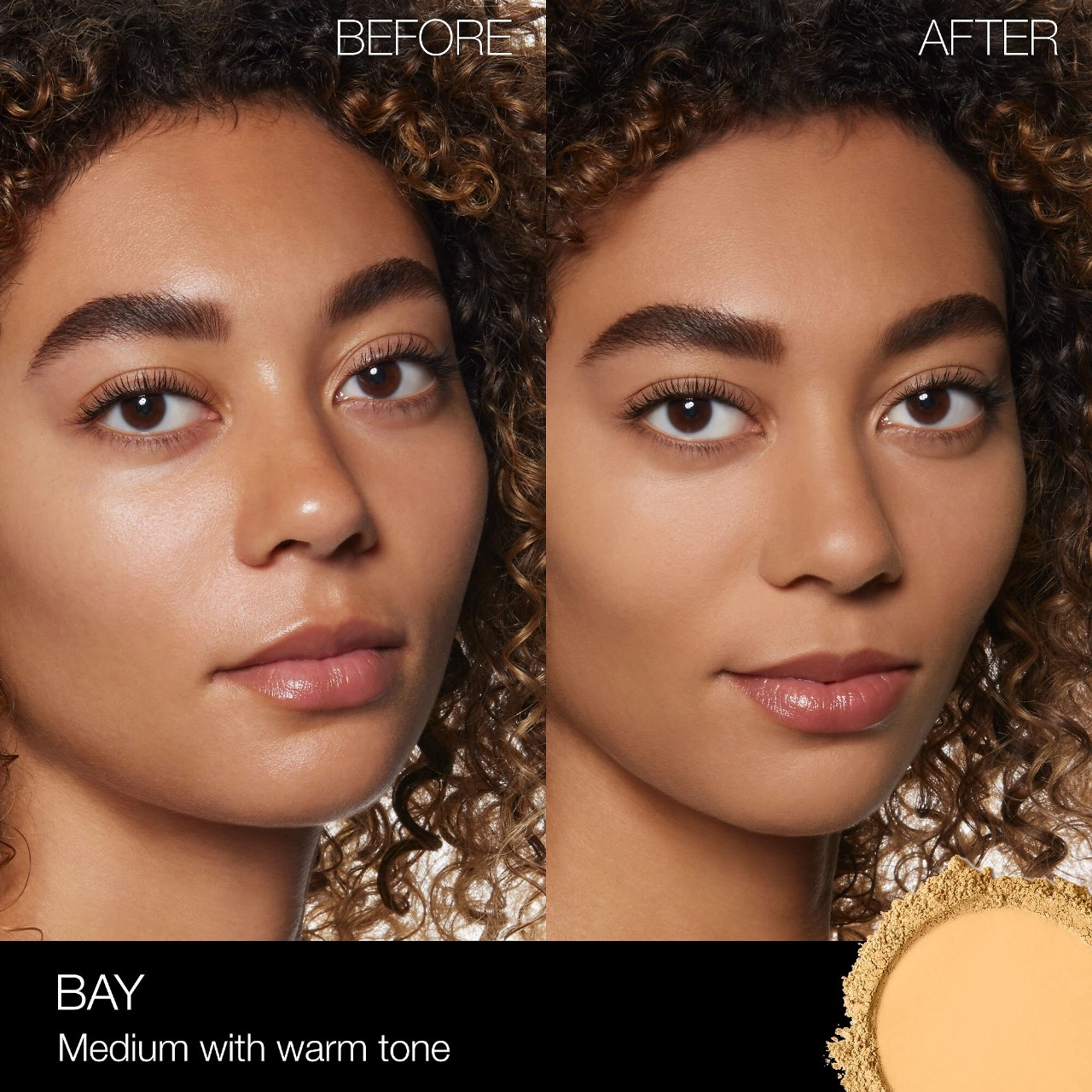 NARS Soft Matte Advanced Perfecting Powder - Bay, Medium Warm Tone - Image 2