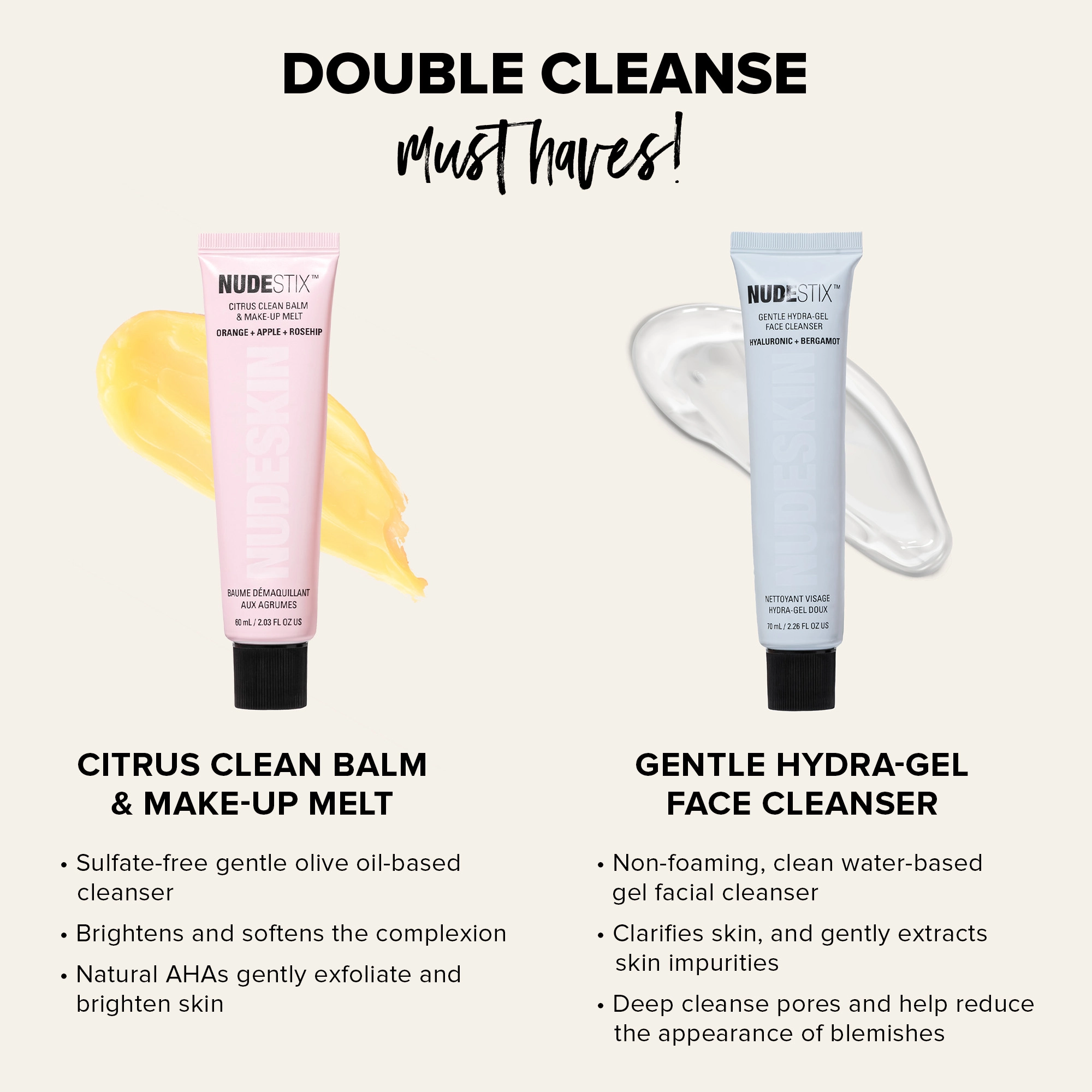 NUDESTIX Gentle Hydra-Gel Face Cleanser 2.4 oz / 70 ml - Image 9
