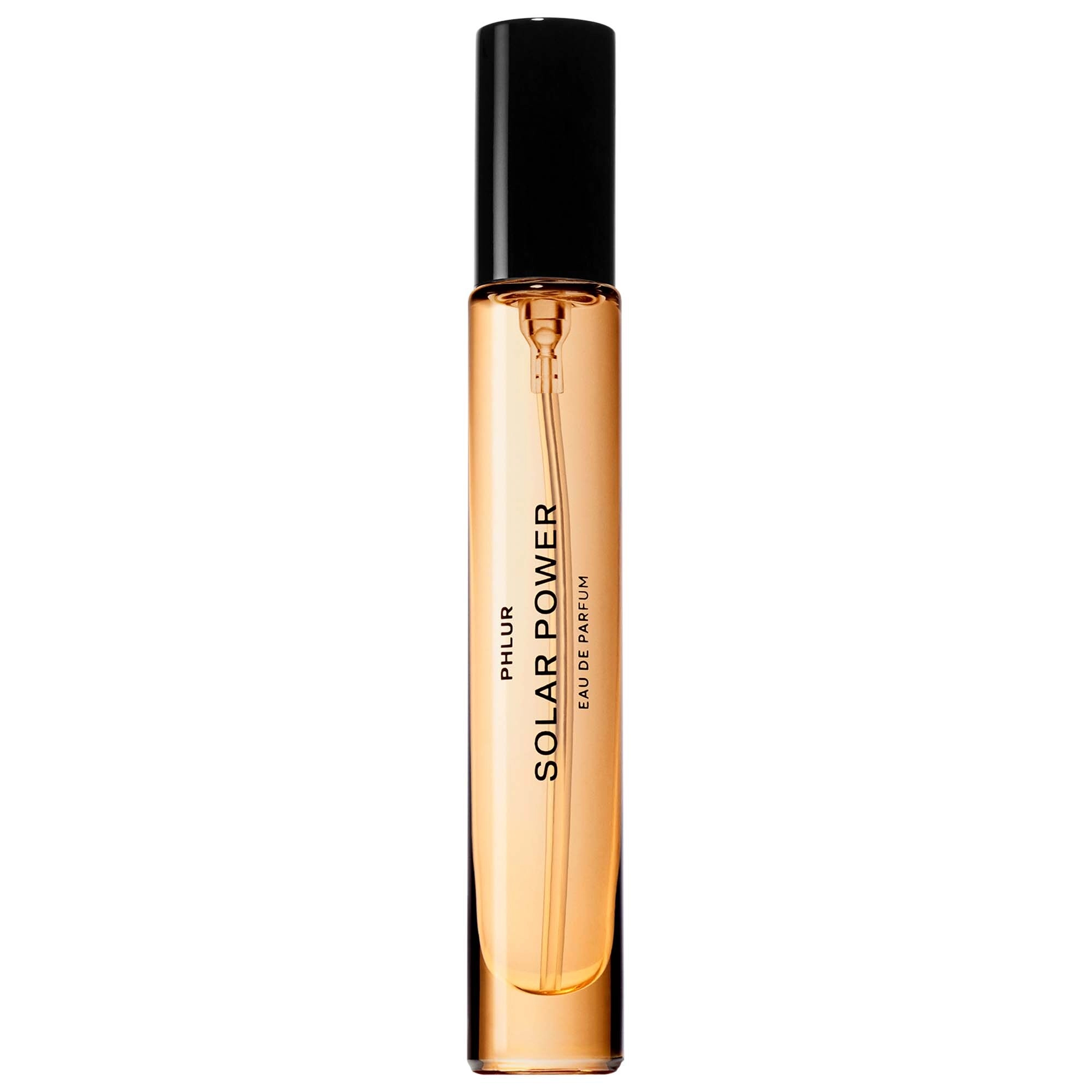 PHLUR Solar Power Eau de Parfum 0.33 oz / 10 ml - Clean, Fresh Scent Layerable Fragrance