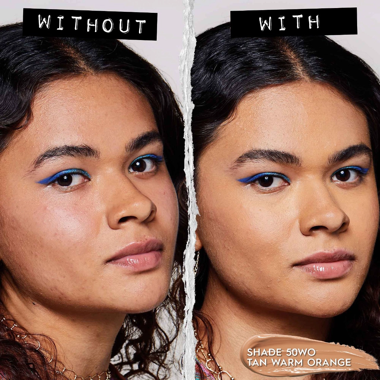 Urban Decay Quickie 24HR Full-Coverage Waterproof Concealer Color: 50WO - Tan Warm Orange Vegan - Image 2