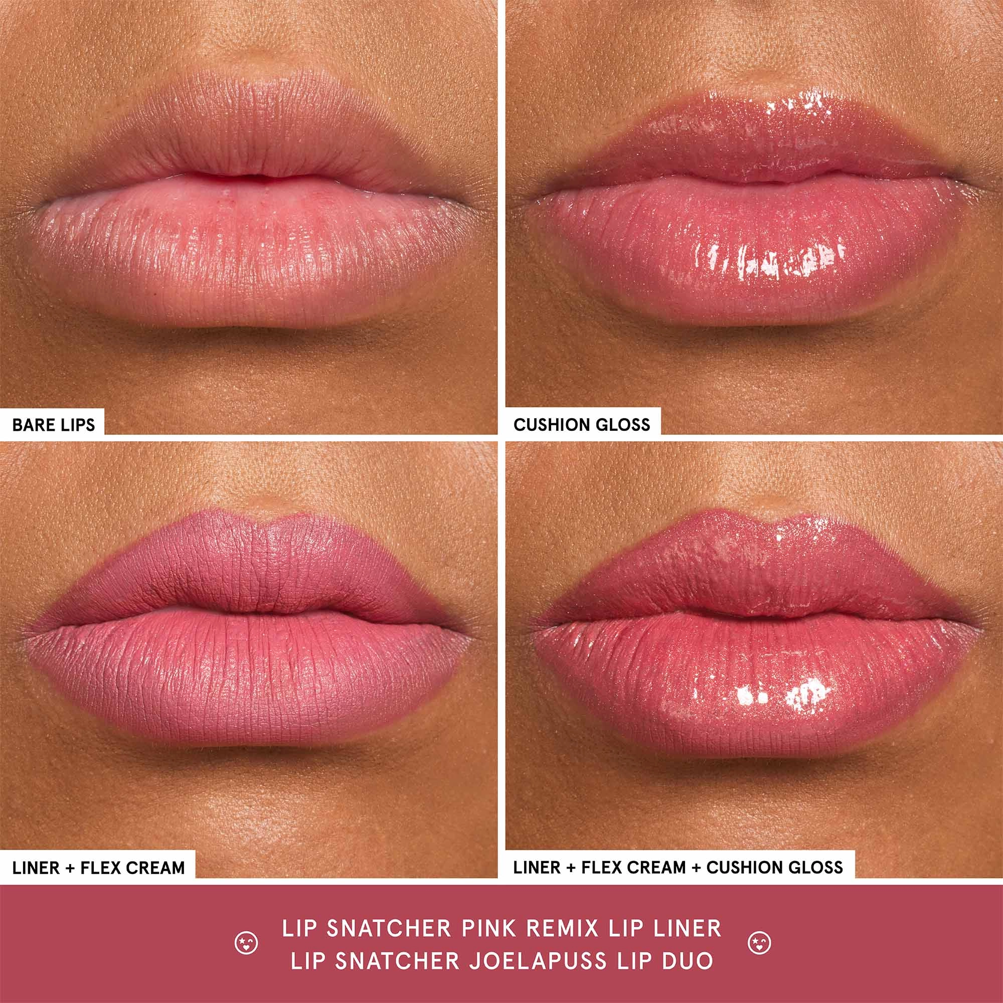 ONE/SIZE by Patrick Starrr Lip Snatcher Hydrating Liquid Lipstick and Lip Gloss Duo - Color: Joelapuss - Image 2