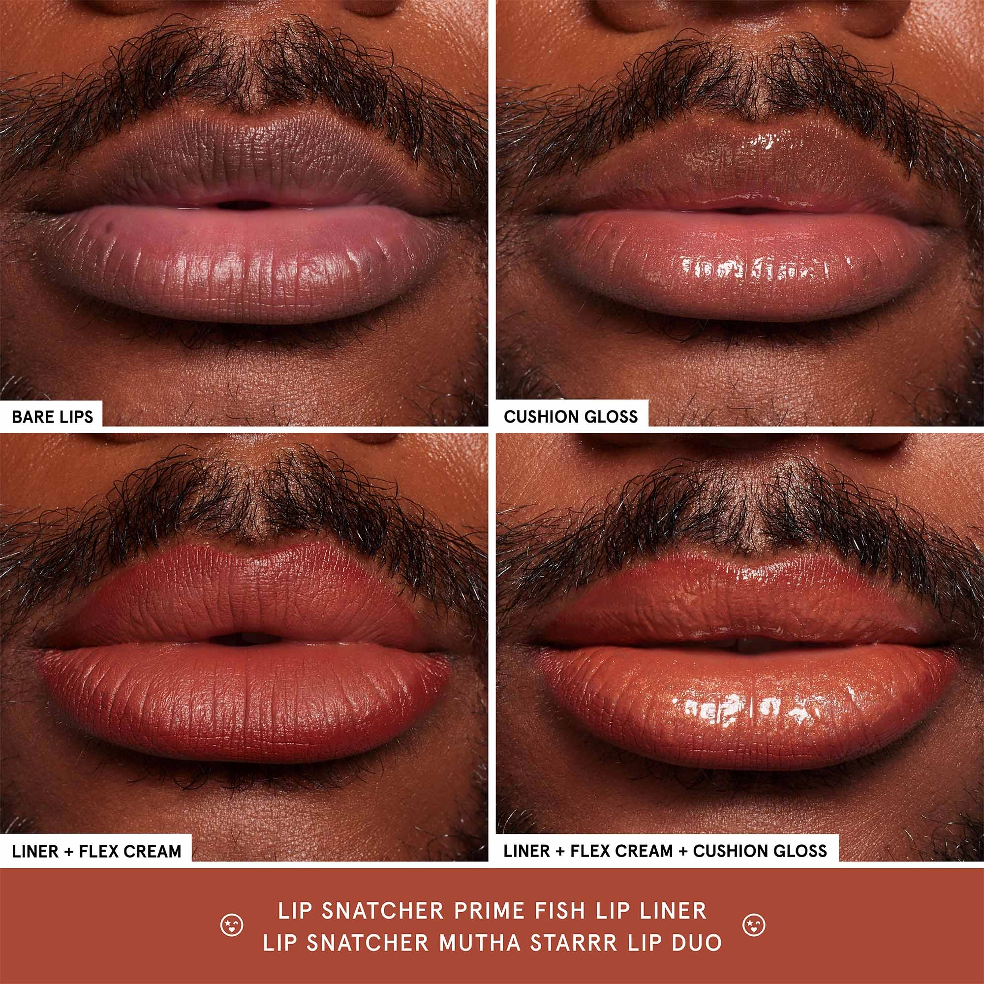ONE/SIZE Lip Snatcher Hydrating Liquid Lipstick and Lip Gloss Duo - Mutha Starrr - Image 2