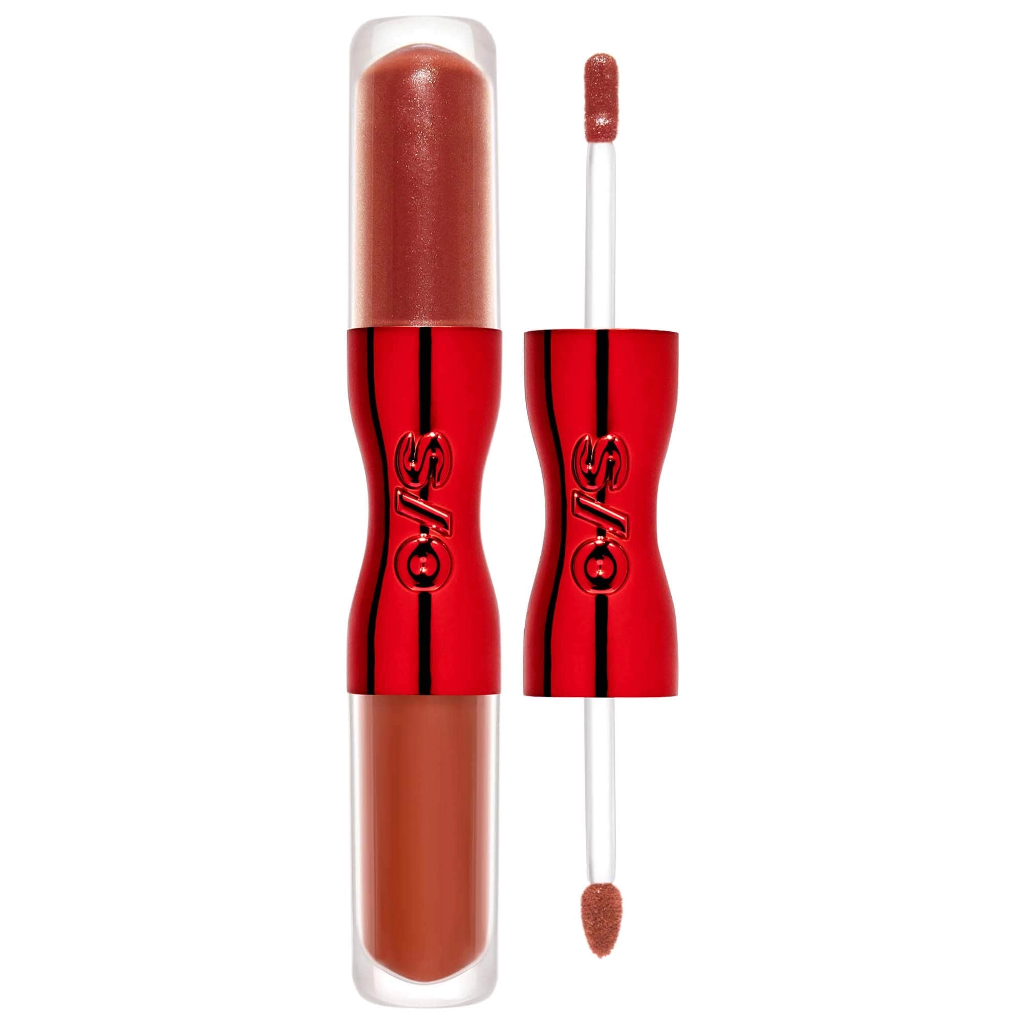 ONE/SIZE Lip Snatcher Hydrating Liquid Lipstick and Lip Gloss Duo - Mutha Starrr