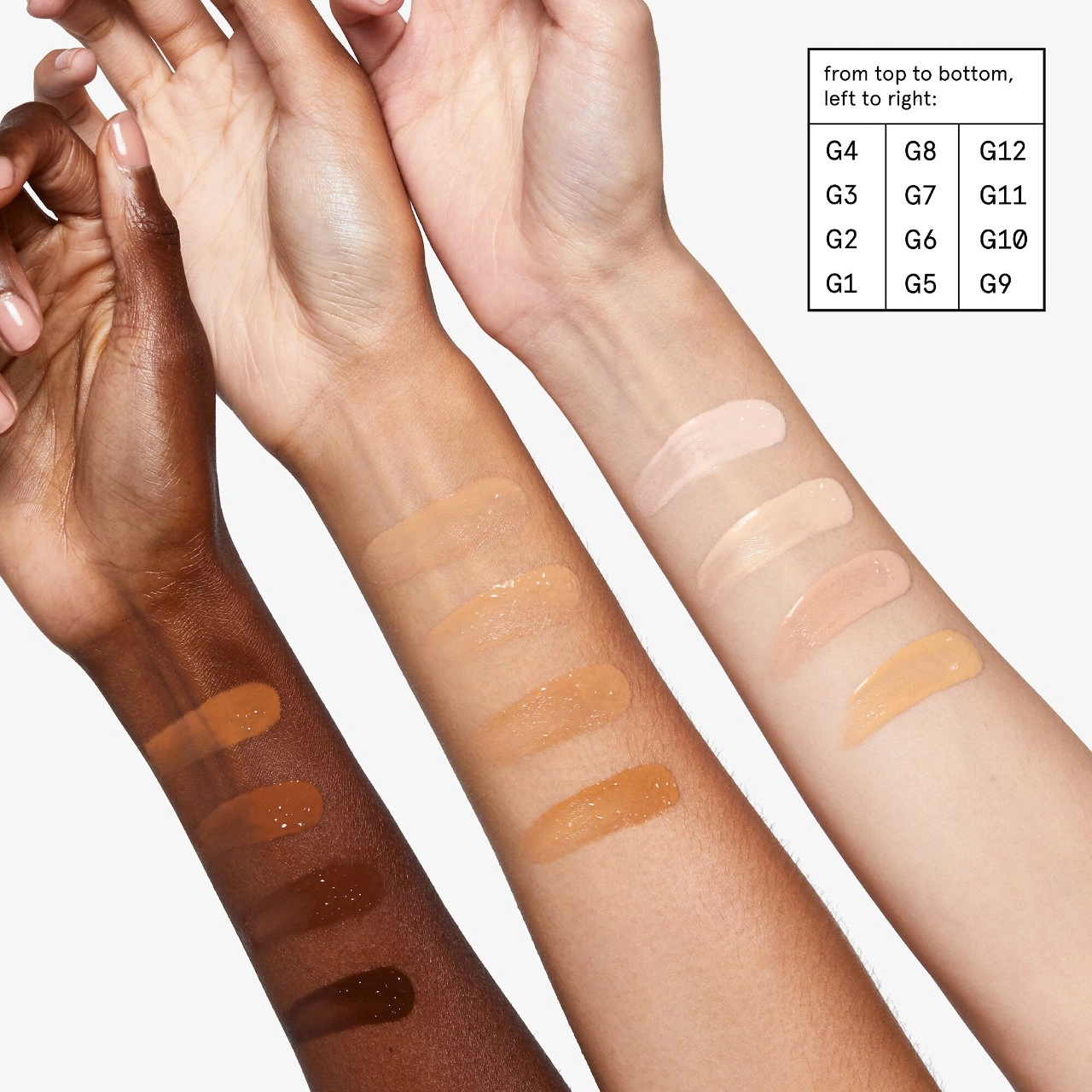 Glossier Perfecting Skin Tint G6 - Deep Dewy Sheer Coverage - Image 4