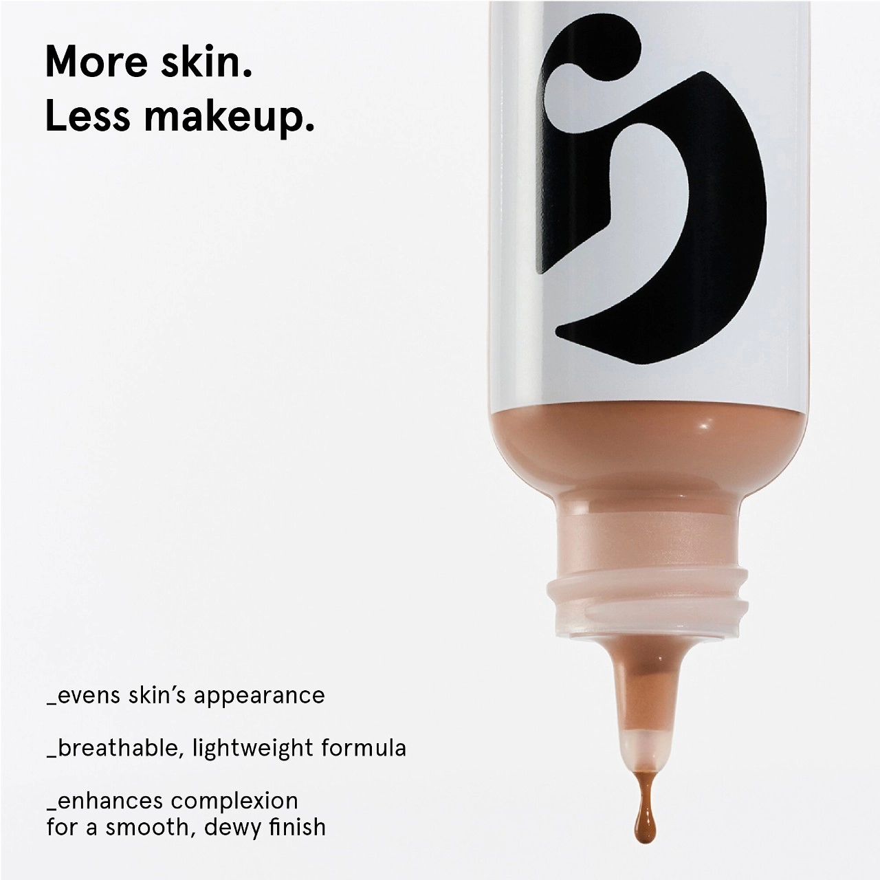 Glossier Perfecting Skin Tint G9 - Medium Warm Dewy Sheer Coverage - Image 8
