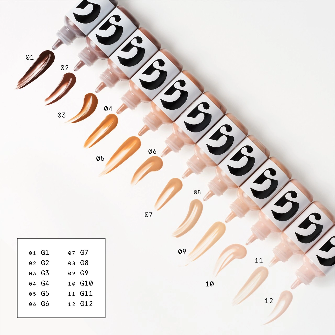 Glossier Perfecting Skin Tint G9 - Medium Warm Dewy Sheer Coverage - Image 9