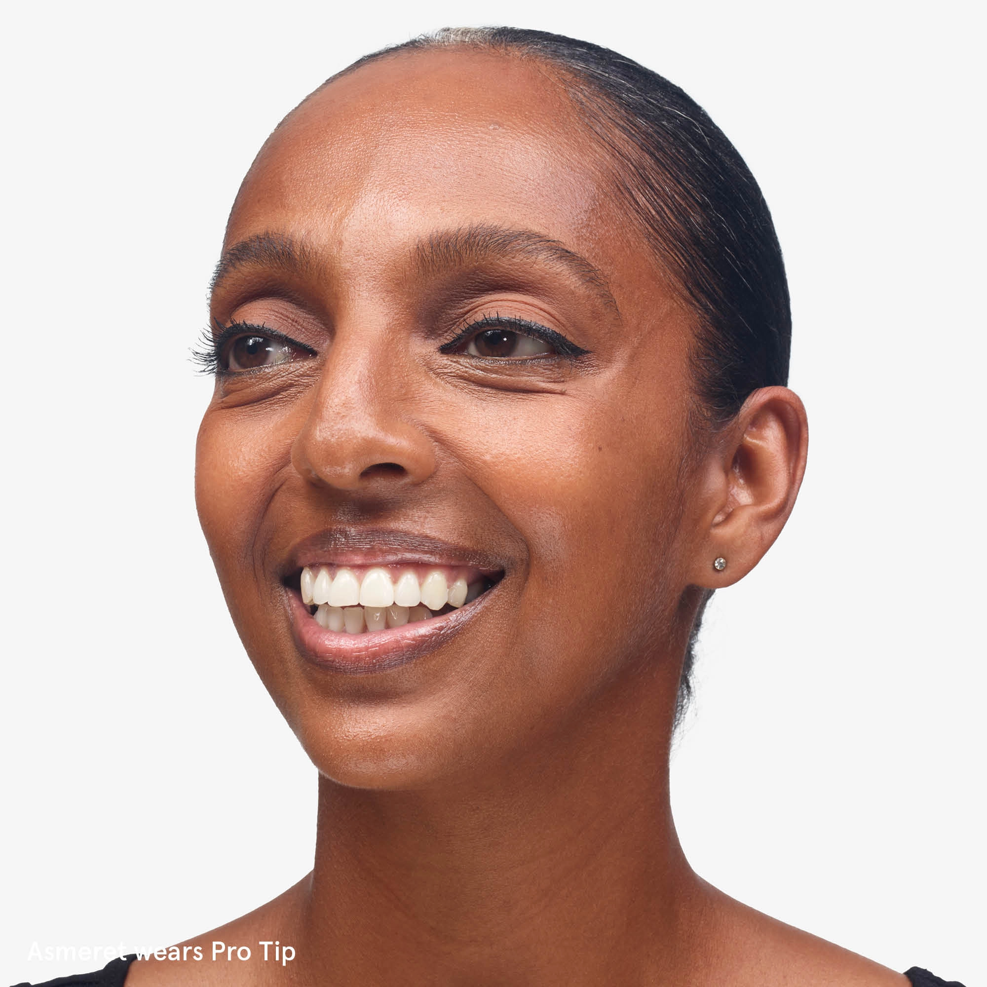 Glossier Pro Tip Long-Wearing Liquid Eyeliner Pen - Black, Vegan - Image 5