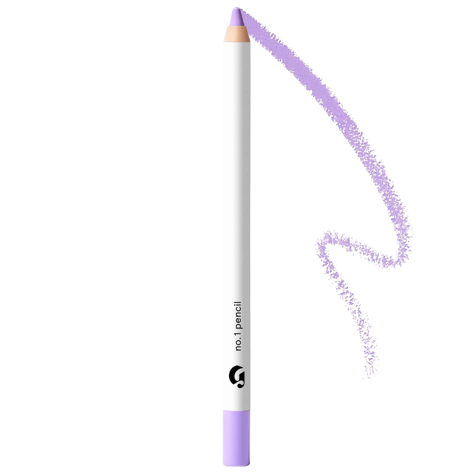 Glossier No. 1 Pencil Creamy Long-Wearing Eyeliner in Muse - Soft Lavender Purple, Vegan, Matte Finish