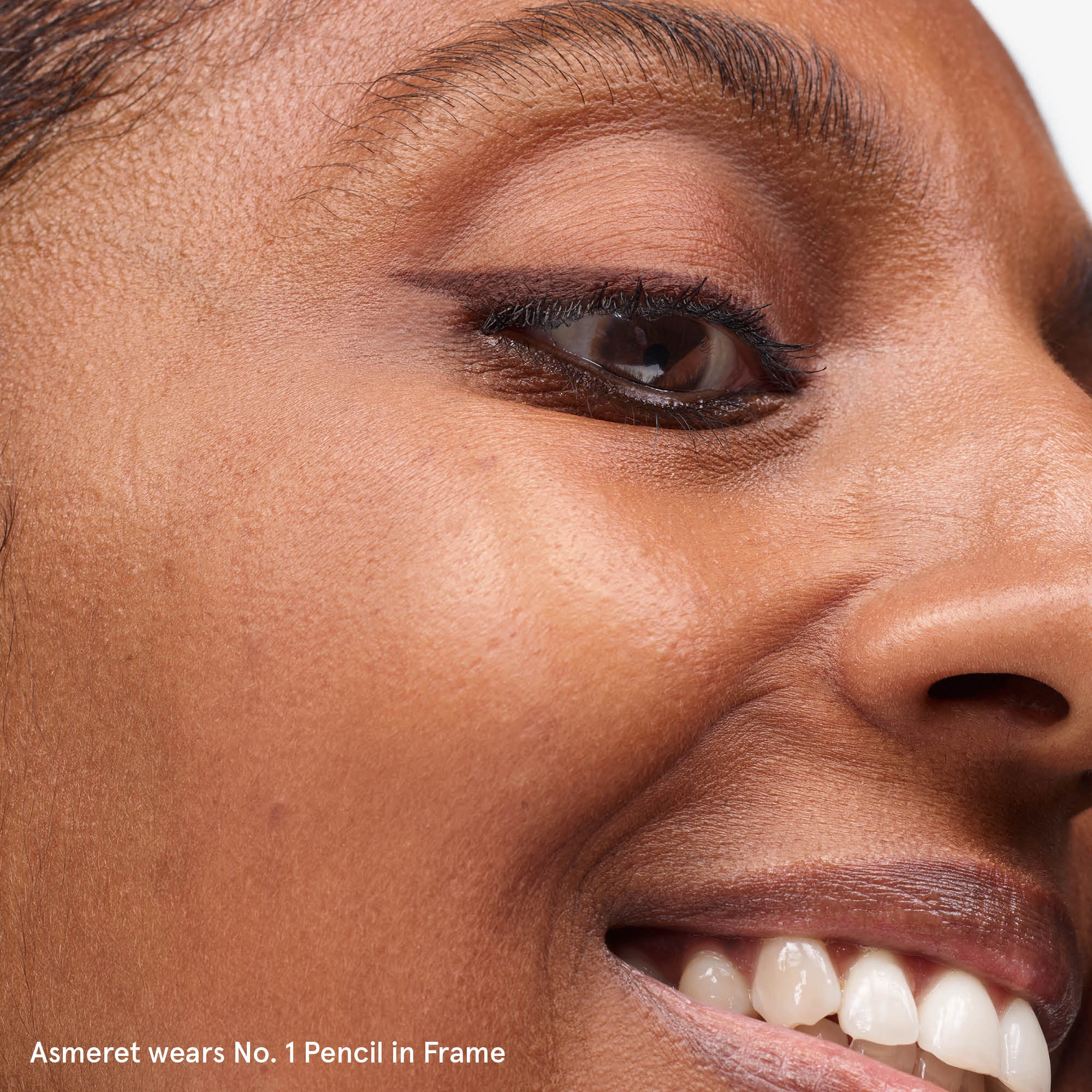 Glossier No 1. Pencil Creamy Long-Wearing Eyeliner in Frame - Neutral Brown, Vegan, Matte Finish - Image 3