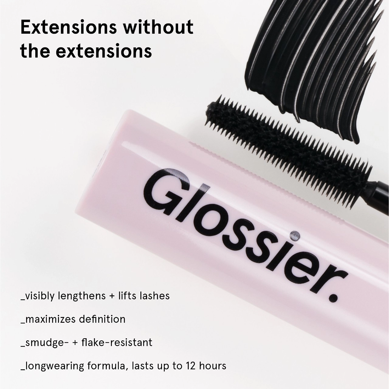 Glossier Lash Slick Brown Mascara - Lift, Lengthen, and Define Lashes - Image 6