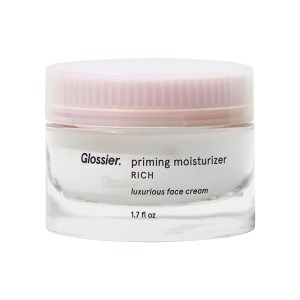 Glossier Priming Moisturizer Rich Face Cream with Ceramides 1.7 oz / 50 mL Vegan Cream for Dry Skin
