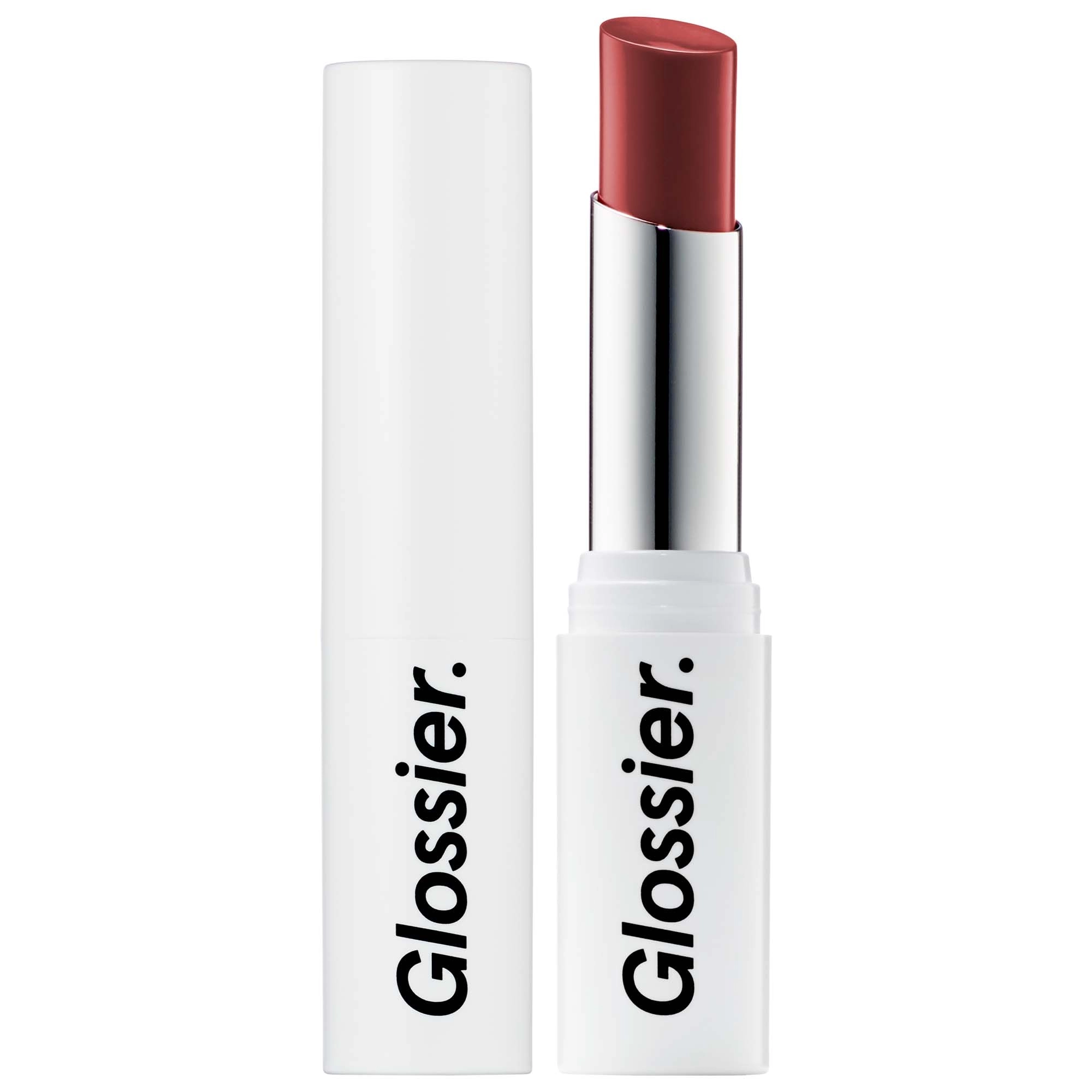 Glossier Generation G Sheer Matte Lipstick in Fuzz - Soft Rosy Taupe