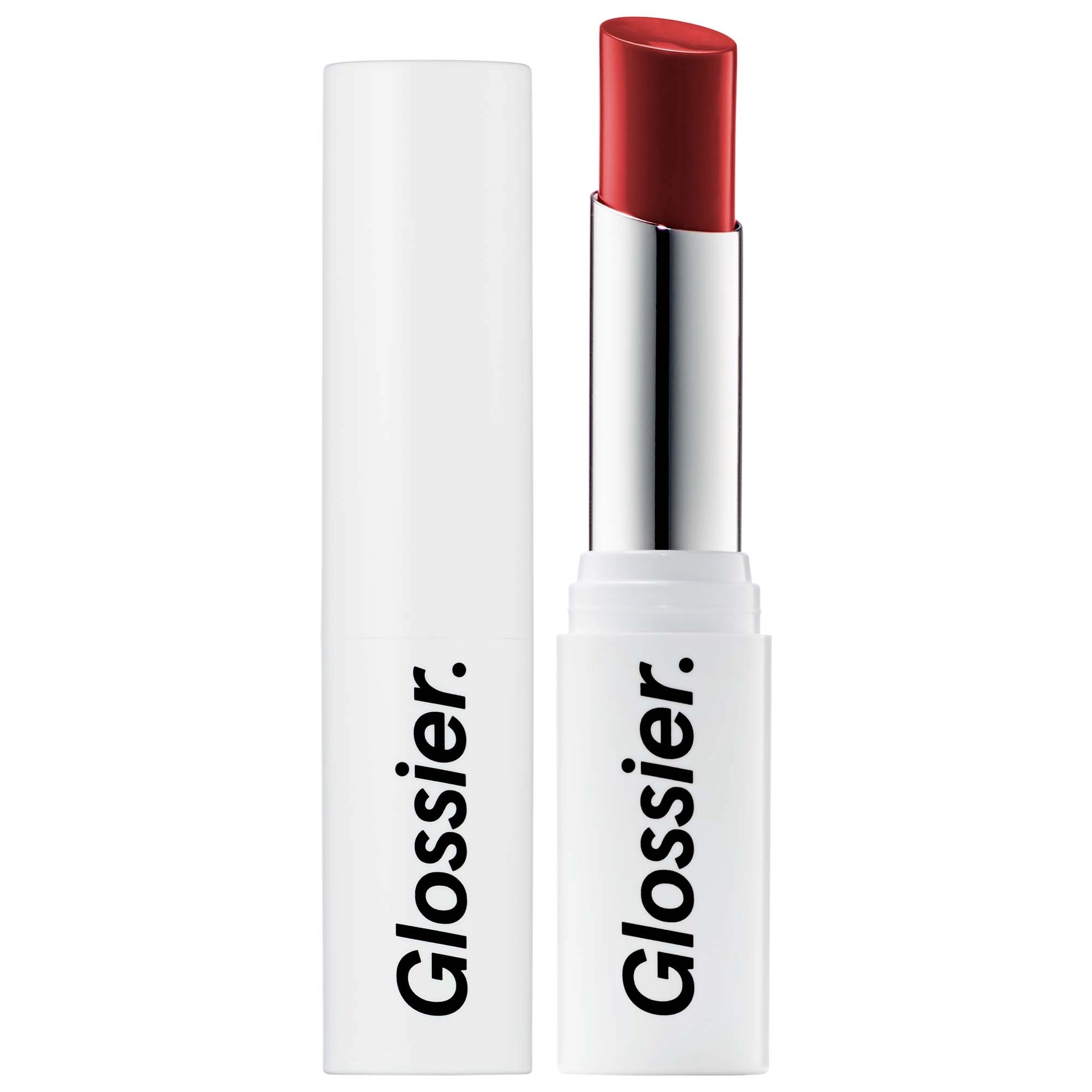 Glossier Generation G Sheer Matte Lipstick Color: Zip - Poppy Red