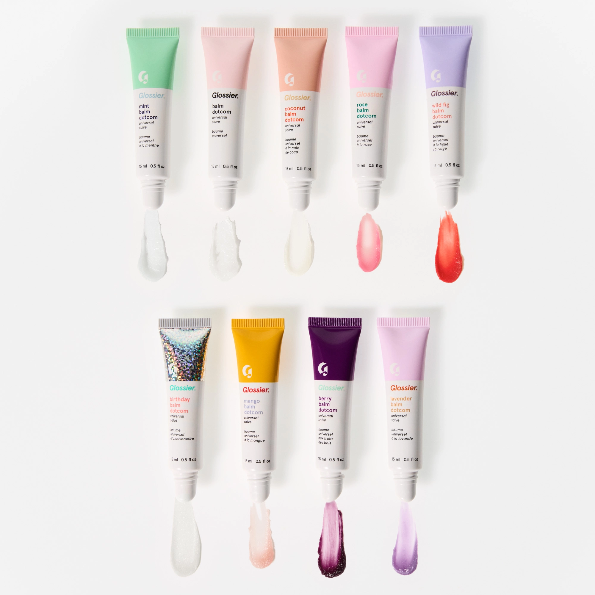 Glossier Balm Dotcom Lip Balm and Skin Salve Color: Lavender - Sheer Purple Tint - Image 8