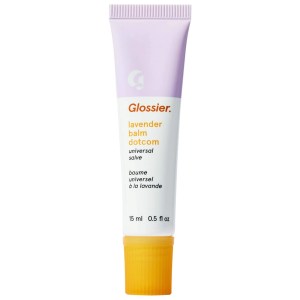 Glossier Balm Dotcom Lip Balm and Skin Salve Color: Lavender - Sheer Purple Tint