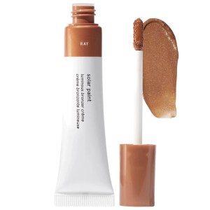 Glossier Solar Paint Luminous Gel-Cream Bronzer in Ray - Medium, Warm Bronze with Gold Pearl