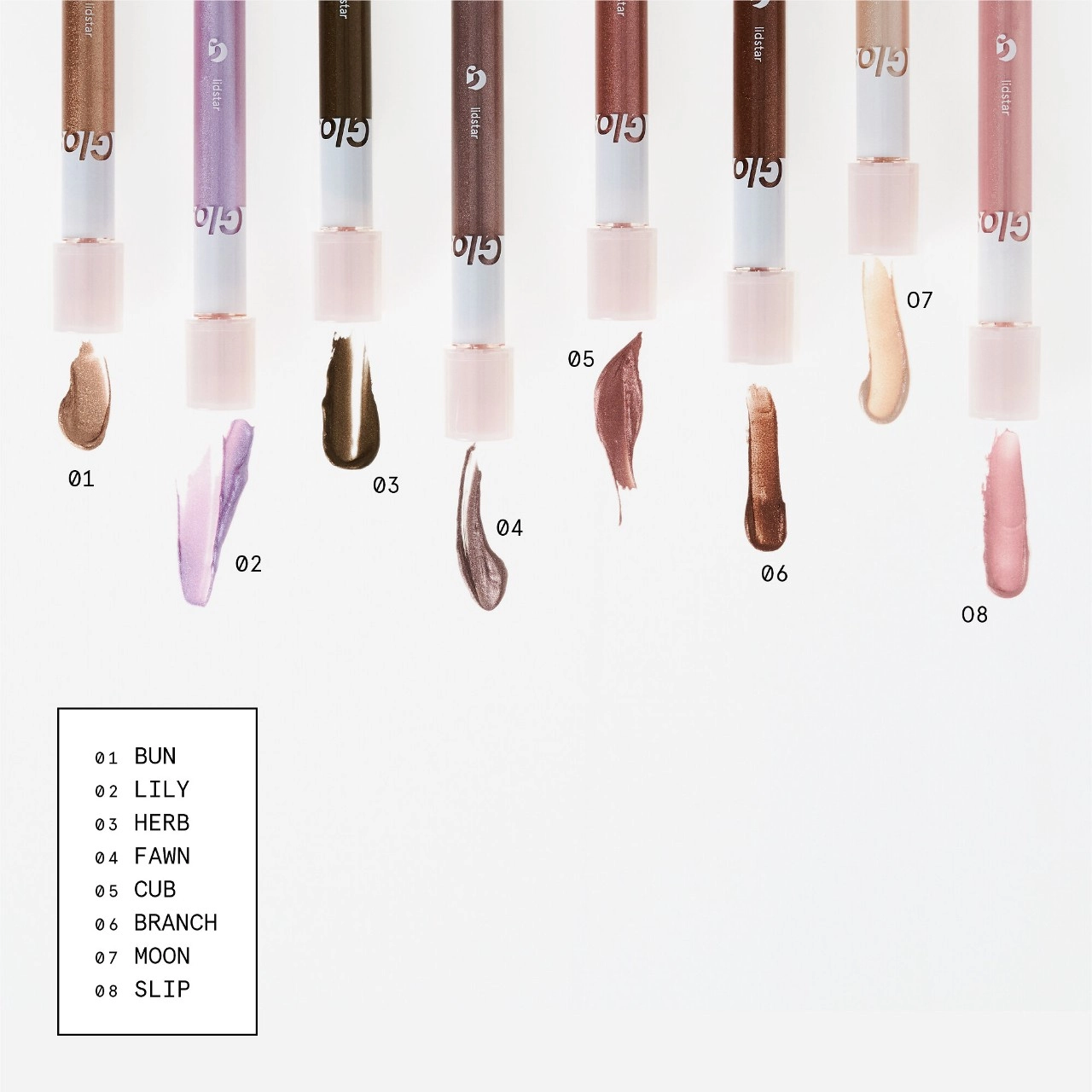 Glossier Lidstar Long-Wearing Shimmer Cream Eyeshadow Color: Slip - Image 8