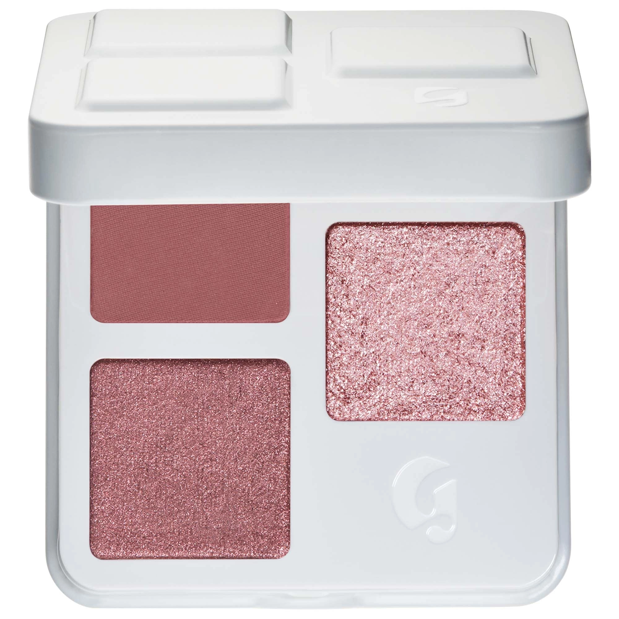 Glossier Monochromes Essential Eyeshadow Trio Palette Color: Heather