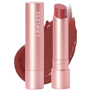 LAWLESS Forget the Filler Lip-Plumping Line-Smoothing Tinted Lip Balm - Georgie Medium Taupe Nude