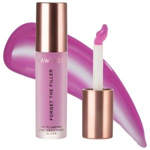LAWLESS Forget The Filler Lip Plumper Line Smoothing Gloss - Violet Bloom