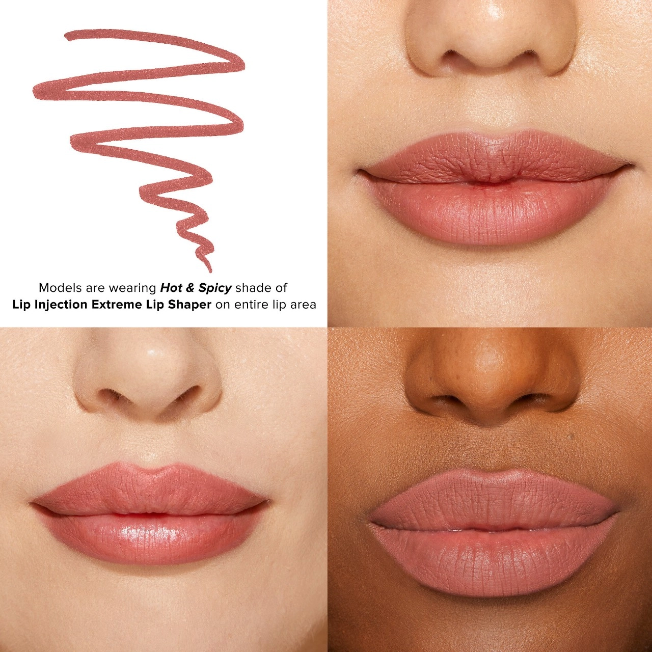 Too Faced Lip Injection Extreme Lip Shaper Plumping Lip Liner - Hot & Spicy - Image 5