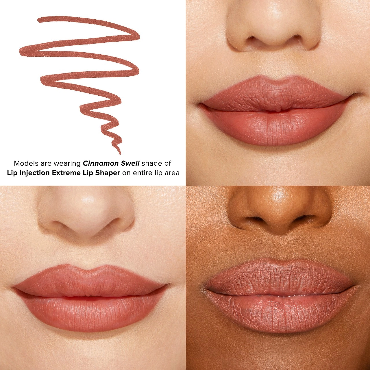 Too Faced Lip Injection Extreme Lip Shaper Plumping Lip Liner - Cinnamon Swell - Image 5