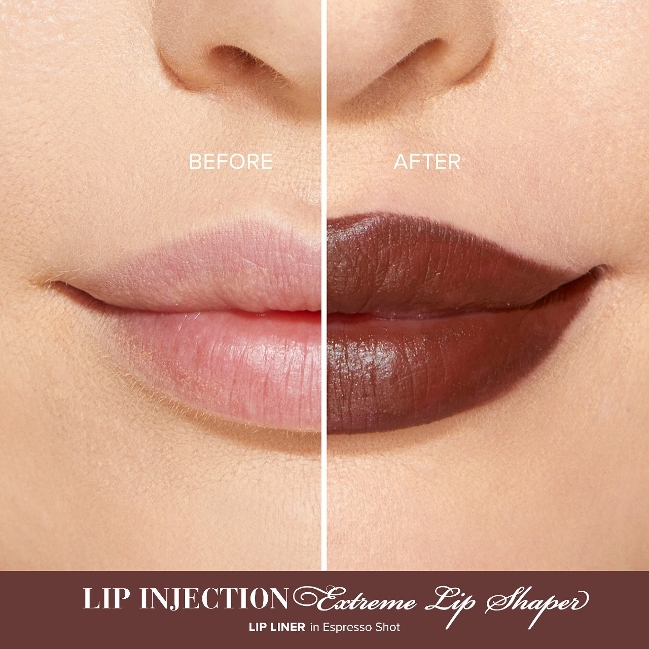 Too Faced Lip Injection Extreme Lip Shaper Plumping Lip Liner - Espresso Shot - Image 2