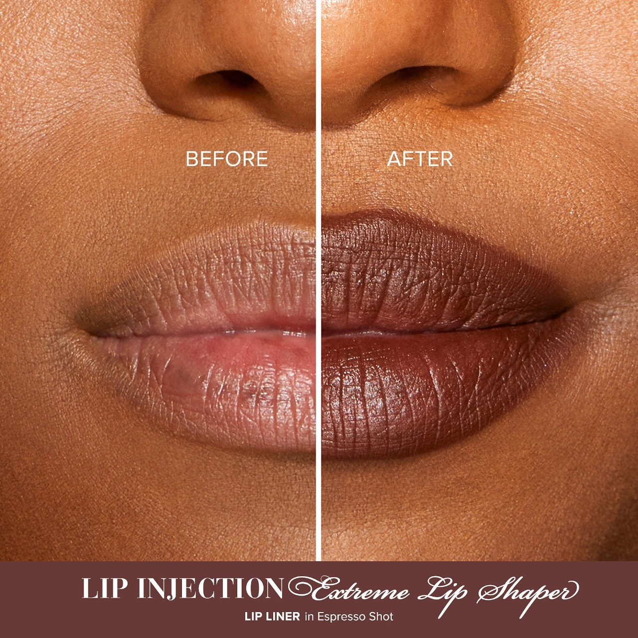 Too Faced Lip Injection Extreme Lip Shaper Plumping Lip Liner - Espresso Shot - Image 4