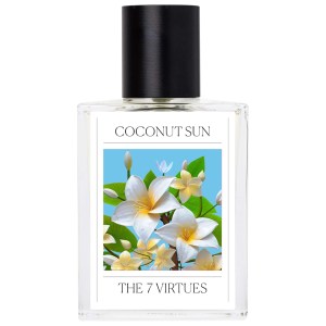 The 7 Virtues Coconut Sun Eau de Parfum 1.7 oz / 50 mL - Vegan, Clean + Planet Positive