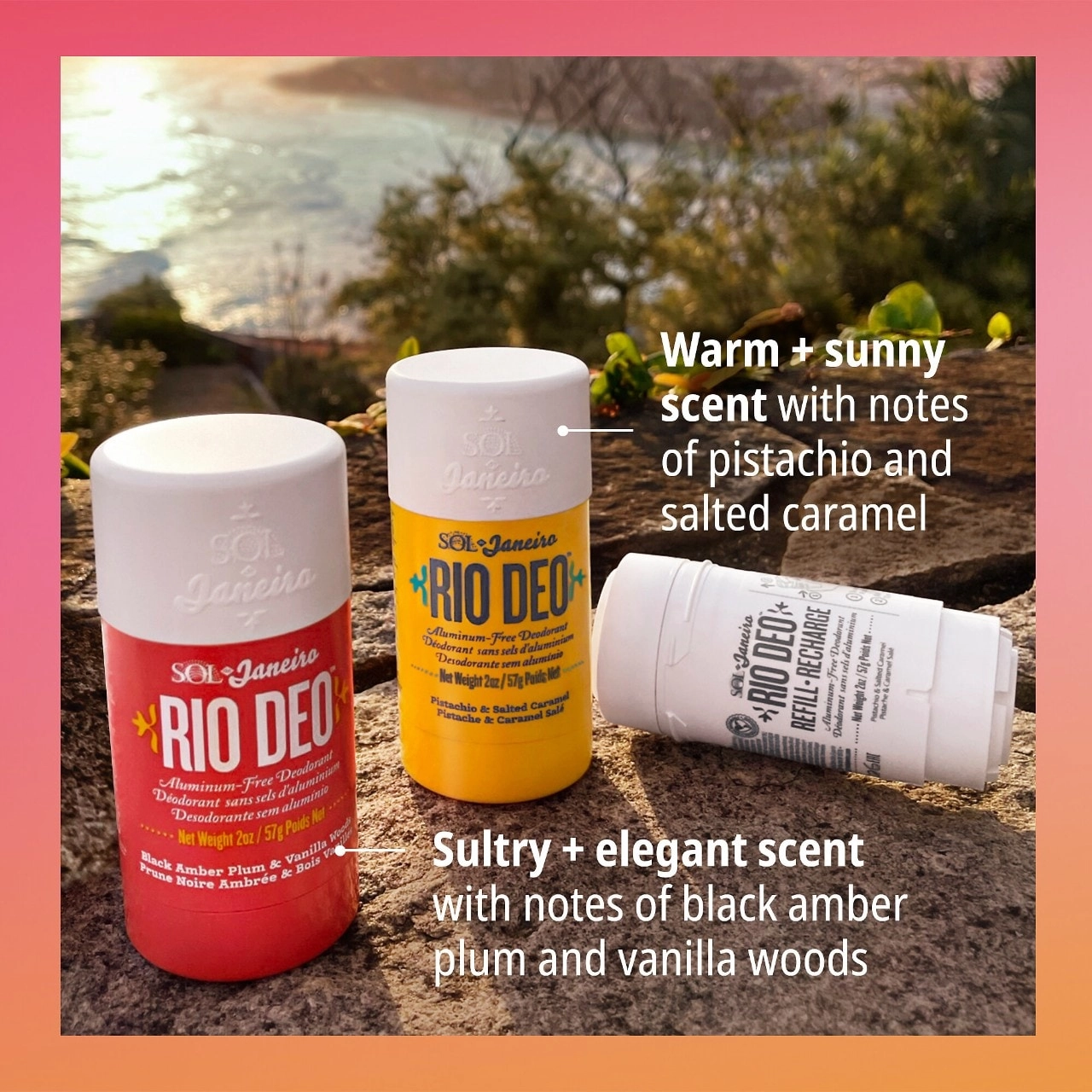 Sol de Janeiro Rio Deo Aluminum-Free Refillable Deodorant Cheirosa '62 2 oz / 57 g Vegan - Image 8