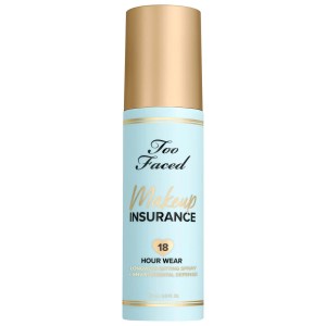 Too Faced Makeup Insurance Longwear Setting Spray + Environmental Protection 4 oz / 118 mL Natural Finish